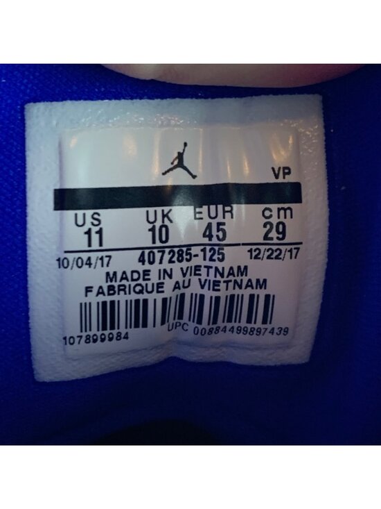 Nike Air Jordan Strong Racer White Pink Blue Basketball Shoes Mens 11 407285-125
